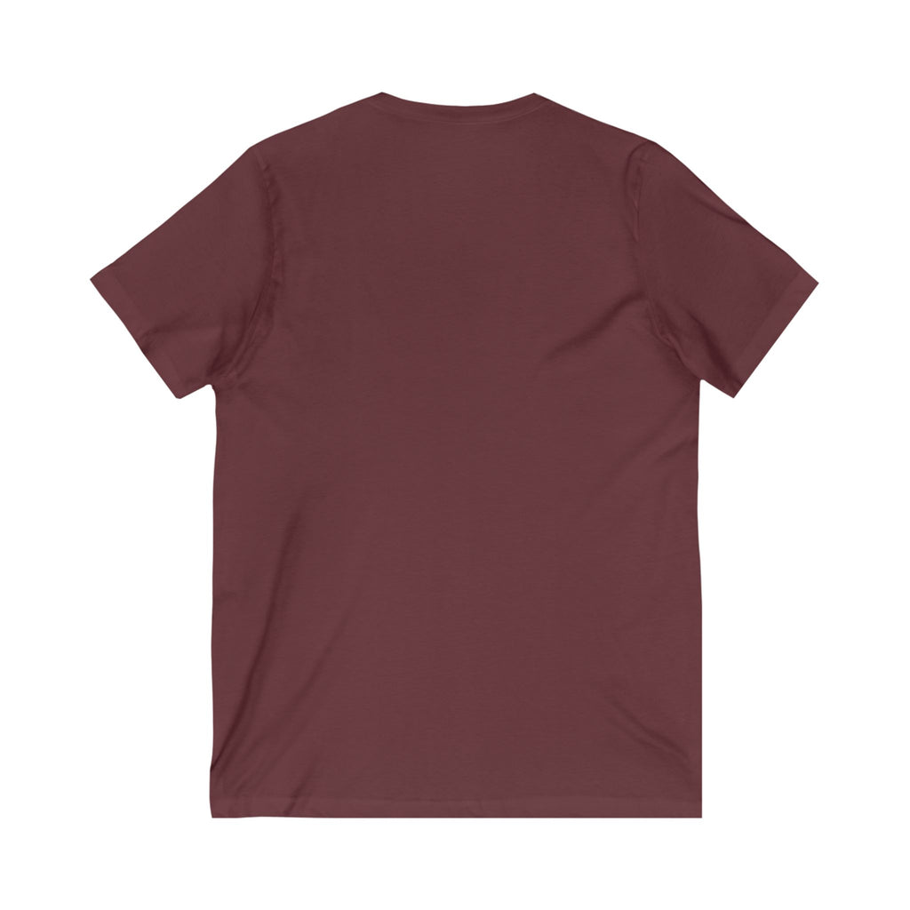 Gorgeousness V-Neck Tee, Unisex Graphic Shirt, Fashion Tee, Colorful Art Shirt, Trendy Gift, Casual Wear, Birthday Apparel