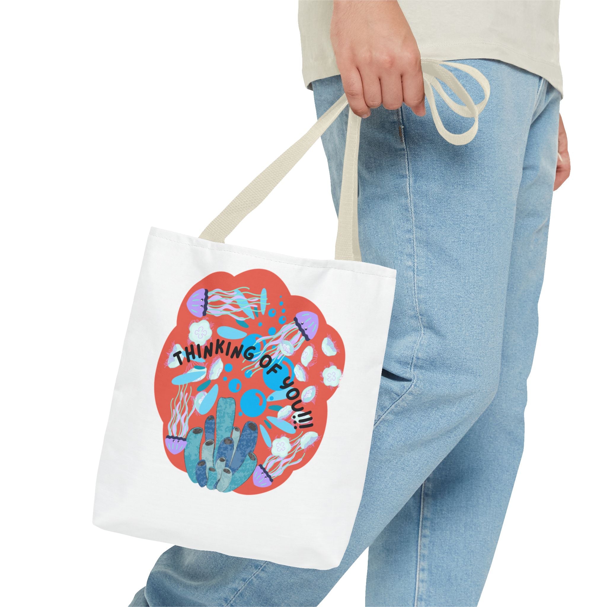 Thinking of You Tote Bag - Eco-Friendly Reusable Bag
