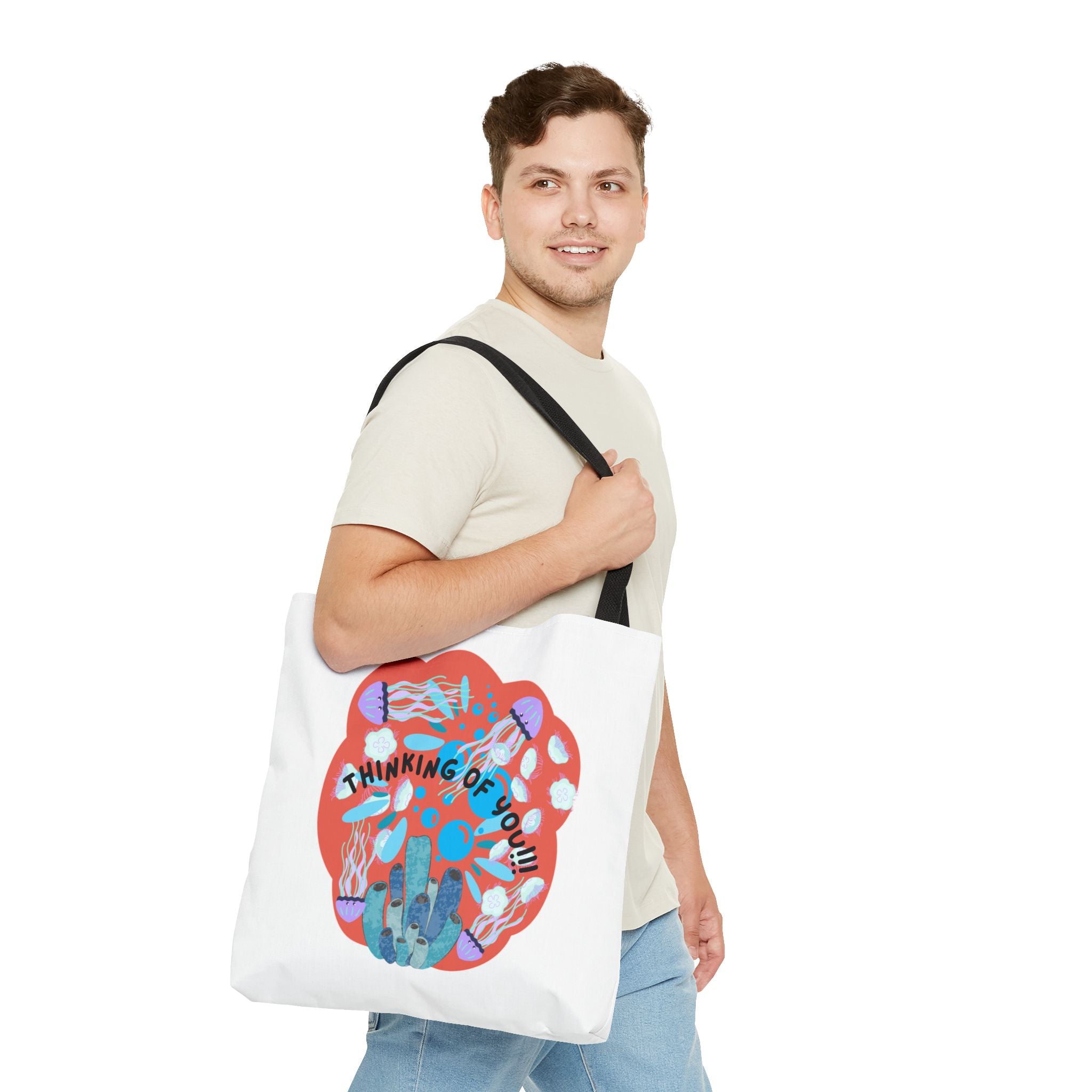 Thinking of You Tote Bag - Eco-Friendly Reusable Bag