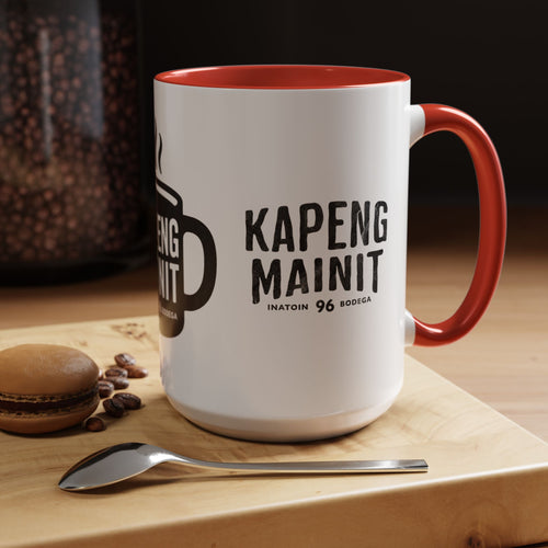 Accent Coffee Mug - Kapeng Mainit Design