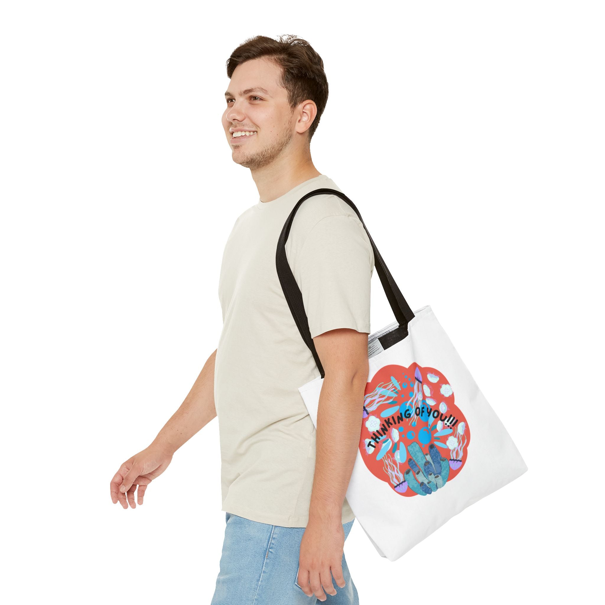 Thinking of You Tote Bag - Eco-Friendly Reusable Bag