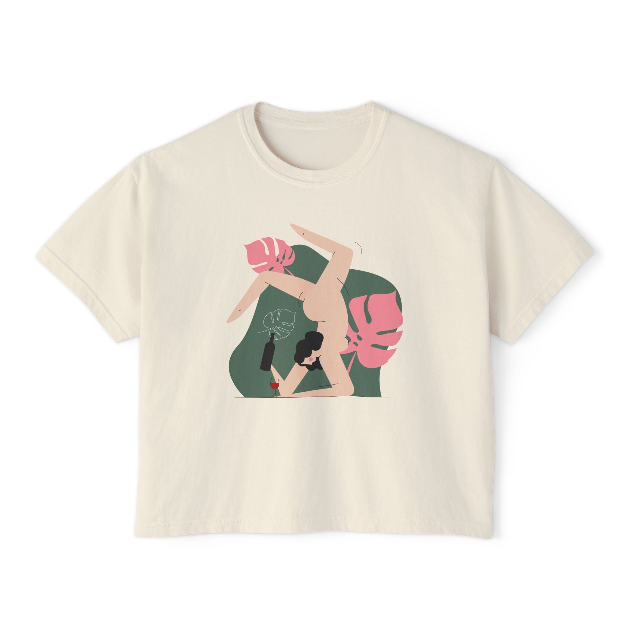 Express Yourself Women's Boxy Tee, Feminist T-Shirt, Artistic Graphic Top, Casual Summer Wear, Gift for Her