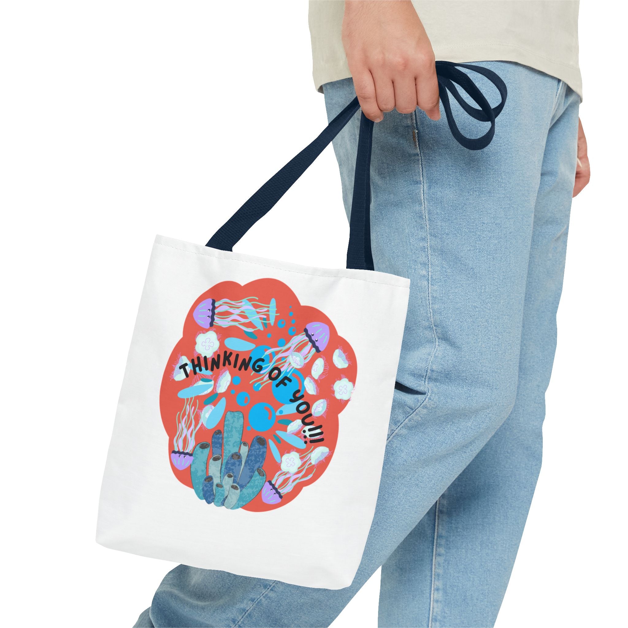 Thinking of You Tote Bag - Eco-Friendly Reusable Bag