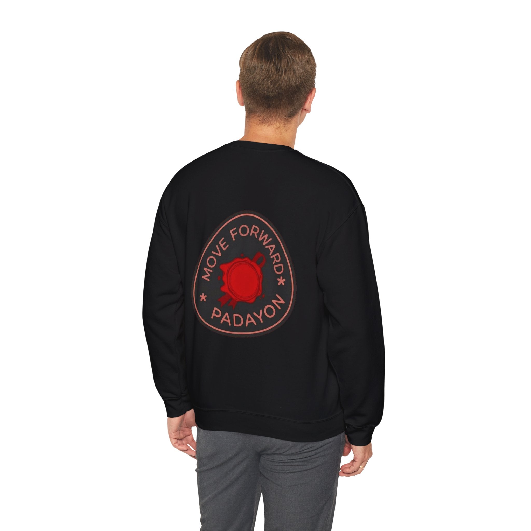 Unisex Crewneck Sweatshirt with Inspirational Design | Cozy Layer for All Occasions, Gift for Friends, Motivational Apparel, Casual Wear