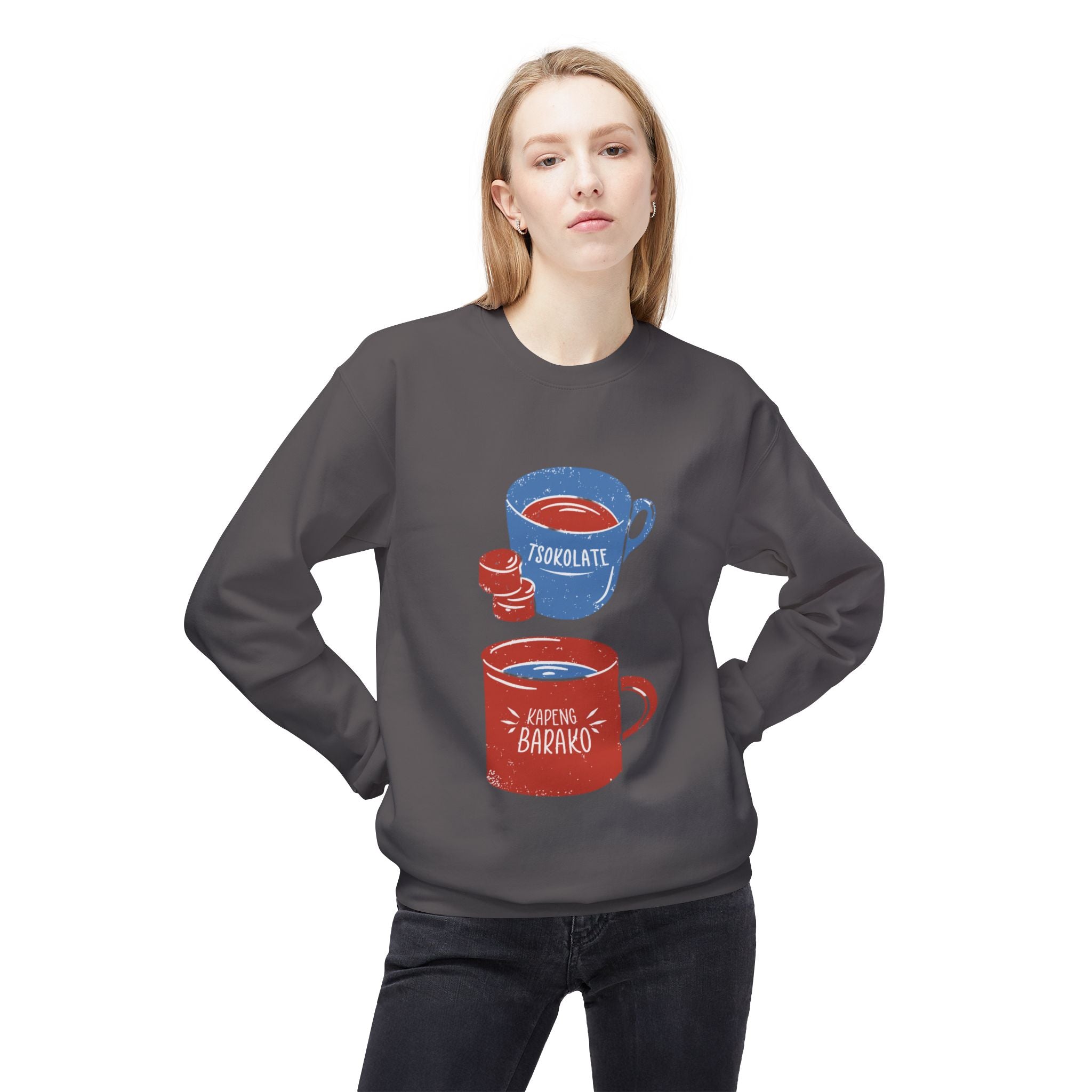 Cozy Hot Beverage Sweatshirt Unisex Crewneck