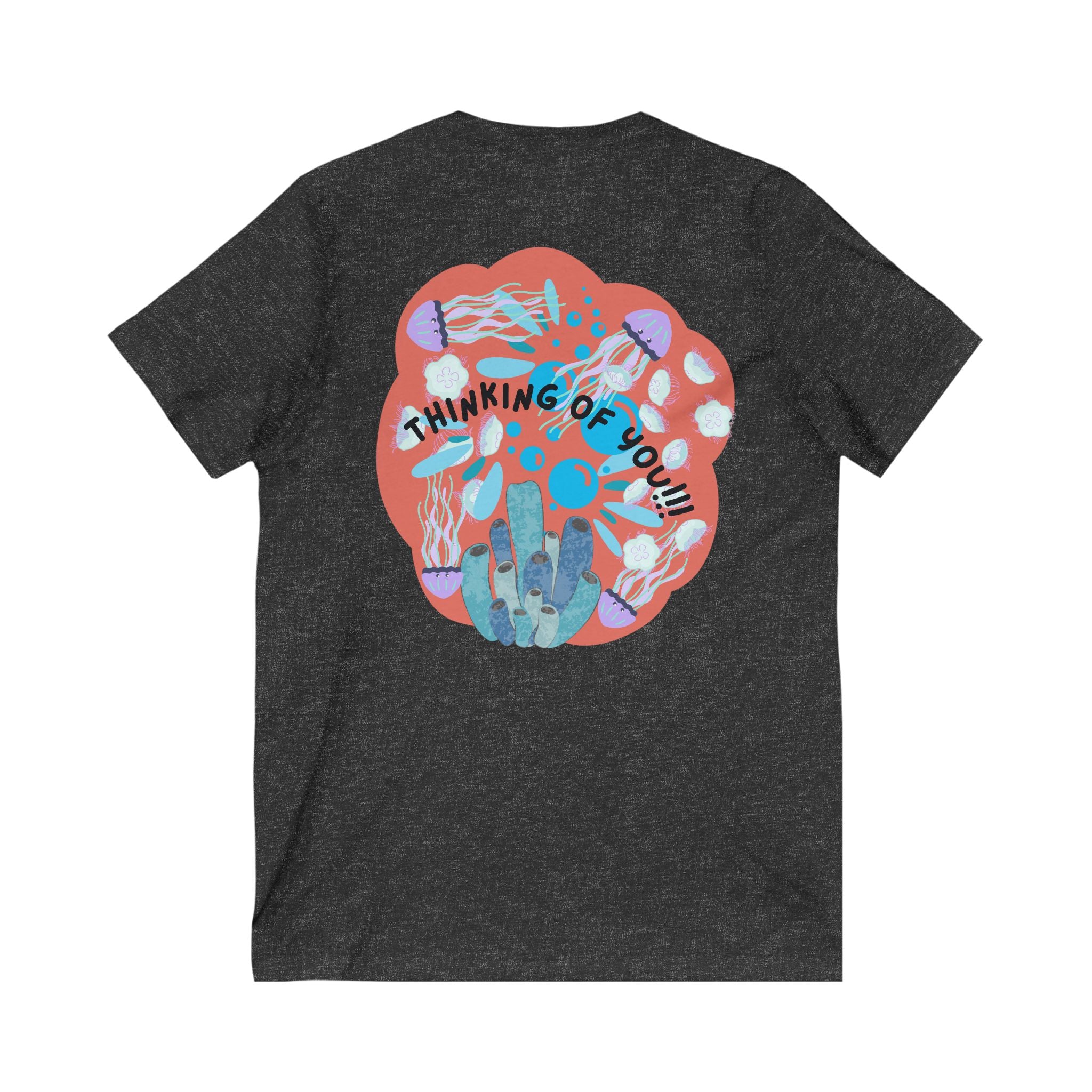 Thinking for You V-Neck Tee