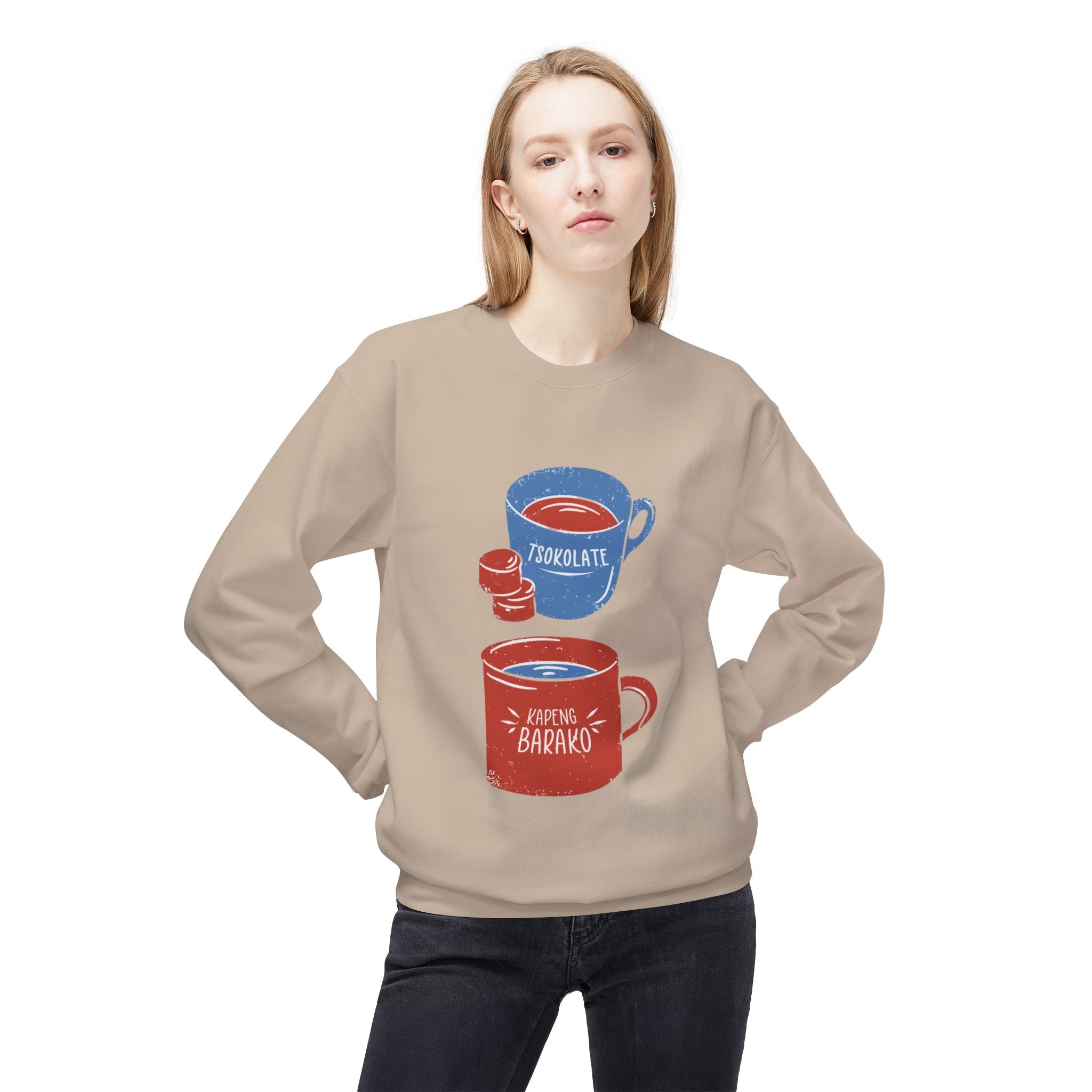 Cozy Hot Beverage Sweatshirt Unisex Crewneck