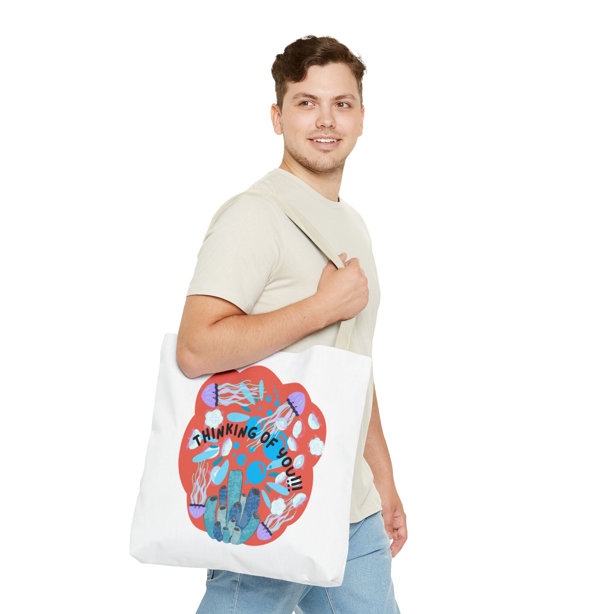 Thinking of You Tote Bag - Eco-Friendly Reusable Bag
