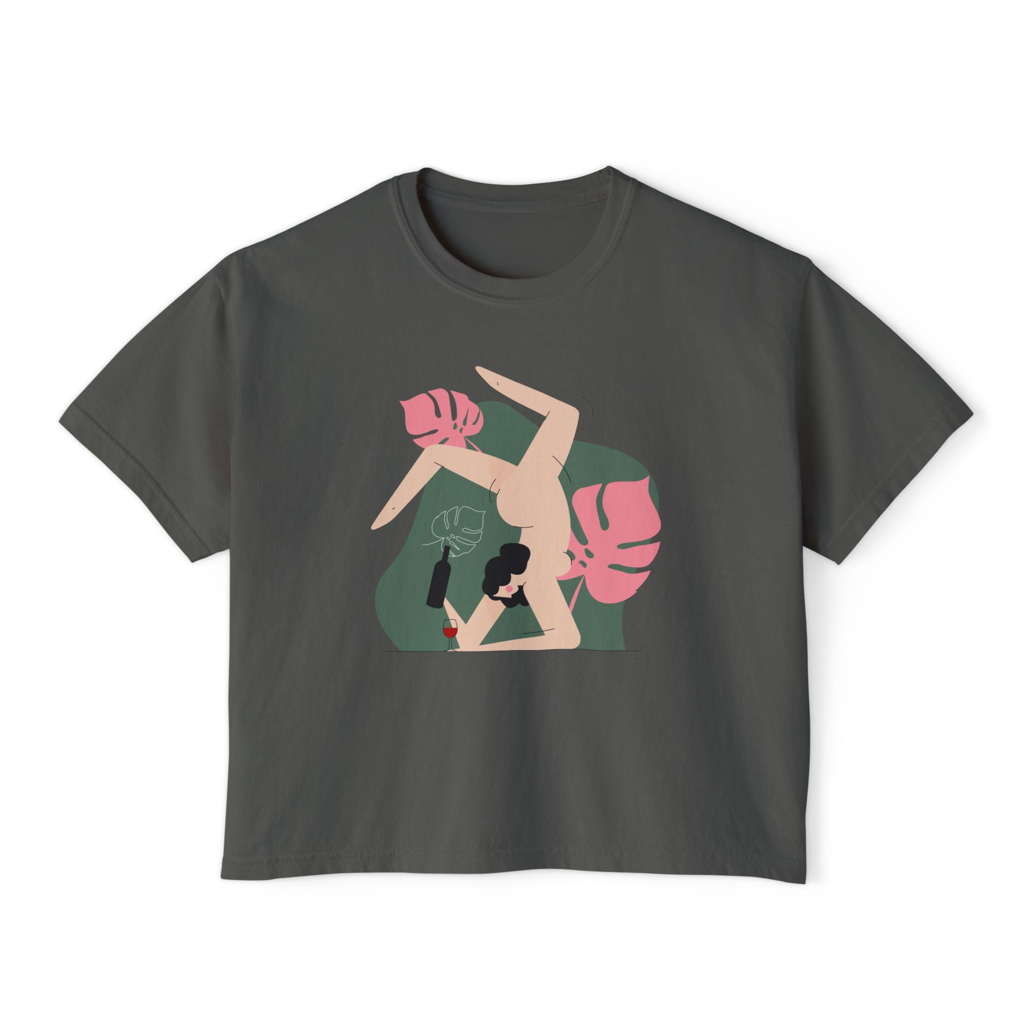 Express Yourself Women's Boxy Tee, Feminist T-Shirt, Artistic Graphic Top, Casual Summer Wear, Gift for Her