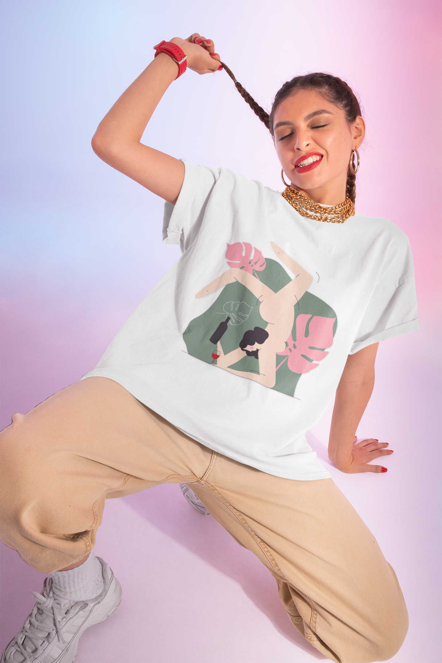 Express Yourself Women's Boxy Tee, Feminist T-Shirt, Artistic Graphic Top, Casual Summer Wear, Gift for Her
