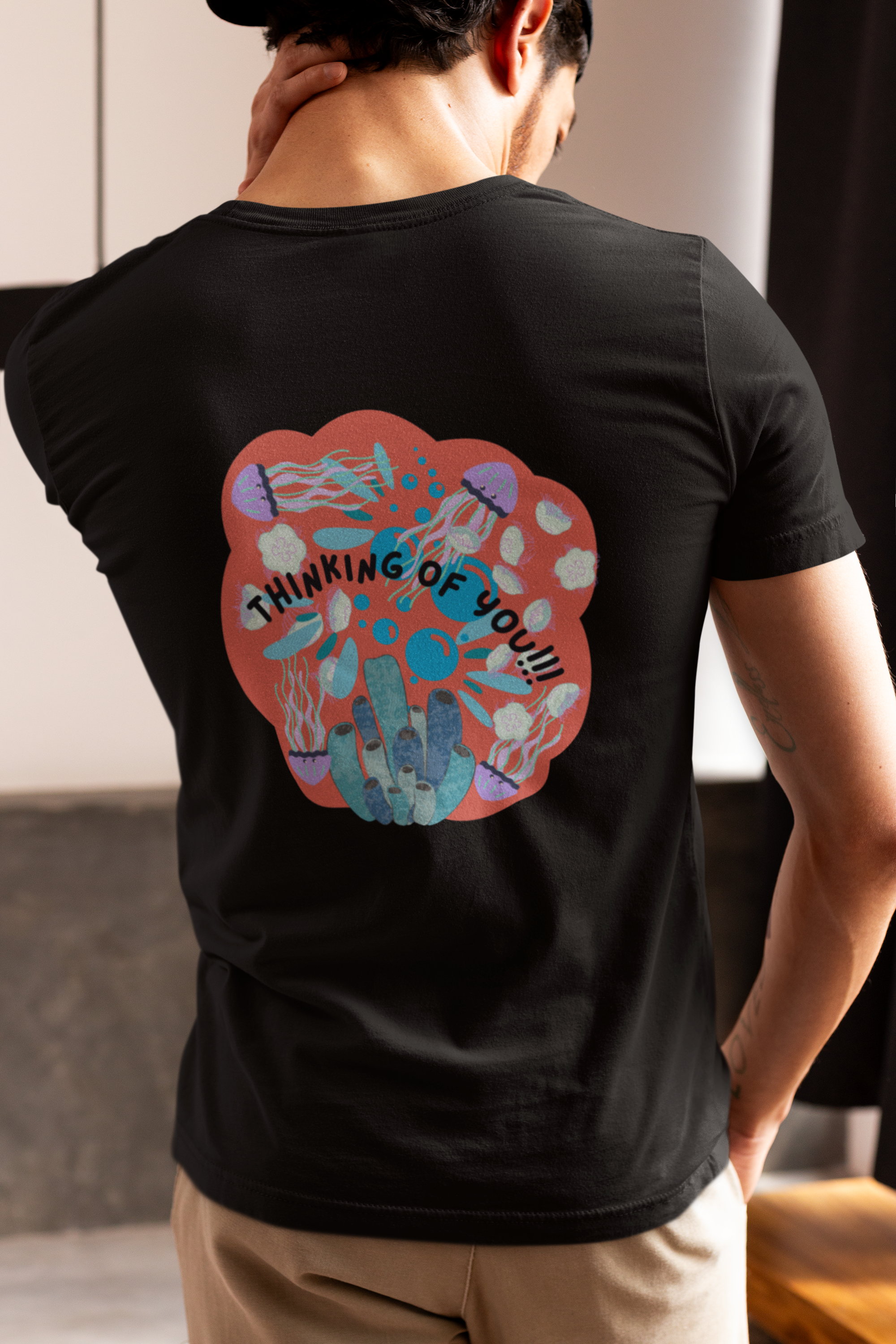 Thinking for You V-Neck Tee