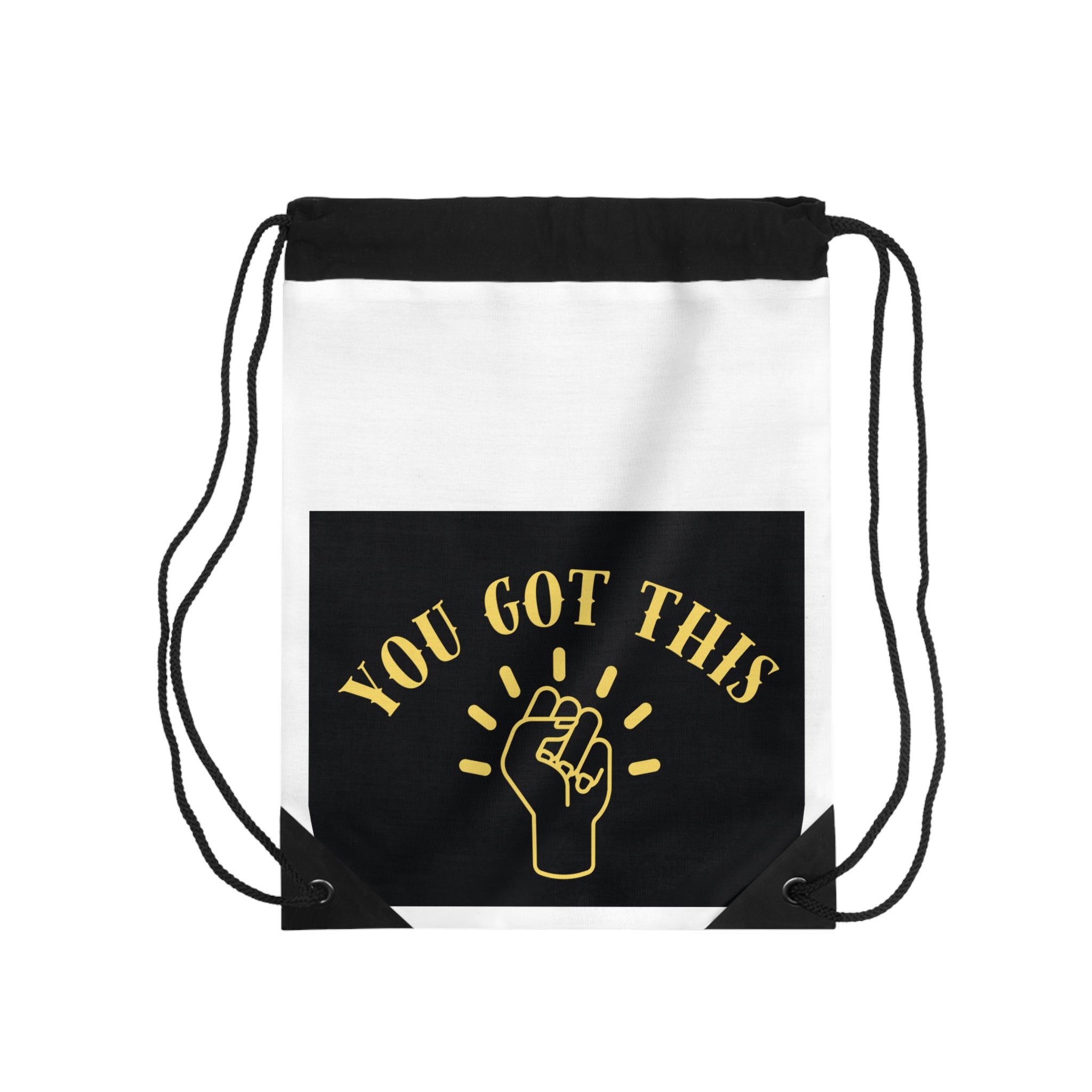Motivational Drawstring Bag - You Got This, Gym Bag, Workout Bag, Gift for Students, Inspirational Tote, Sports Backpack
