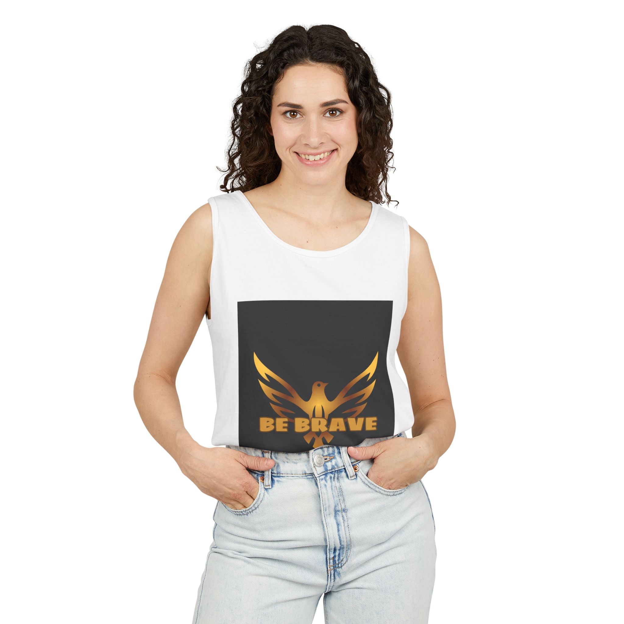 Brave Spirit Tank Top | Motivational Apparel, Gym Wear, Summer Fashion, Activewear, Inspirational Gift
