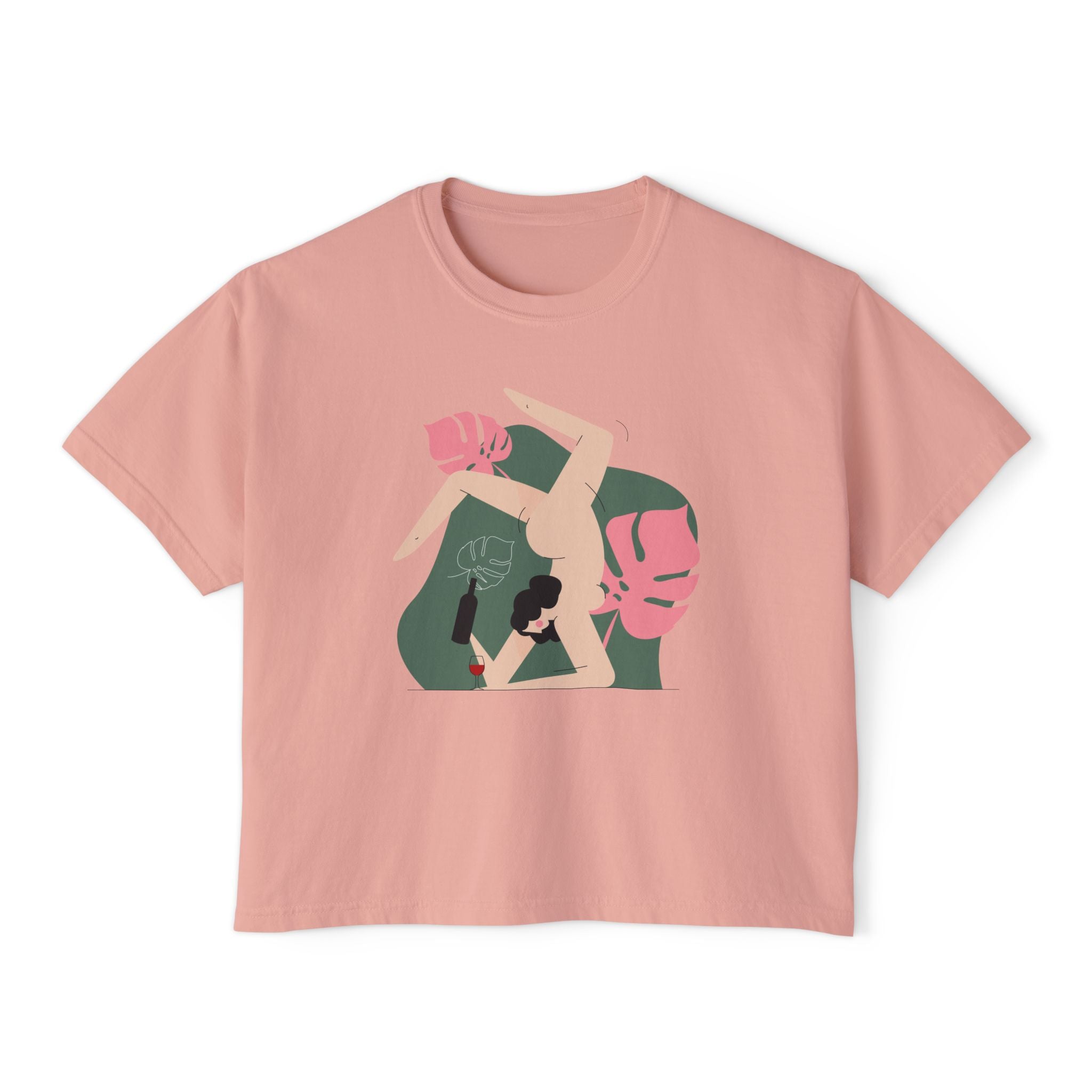 Express Yourself Women's Boxy Tee, Feminist T-Shirt, Artistic Graphic Top, Casual Summer Wear, Gift for Her