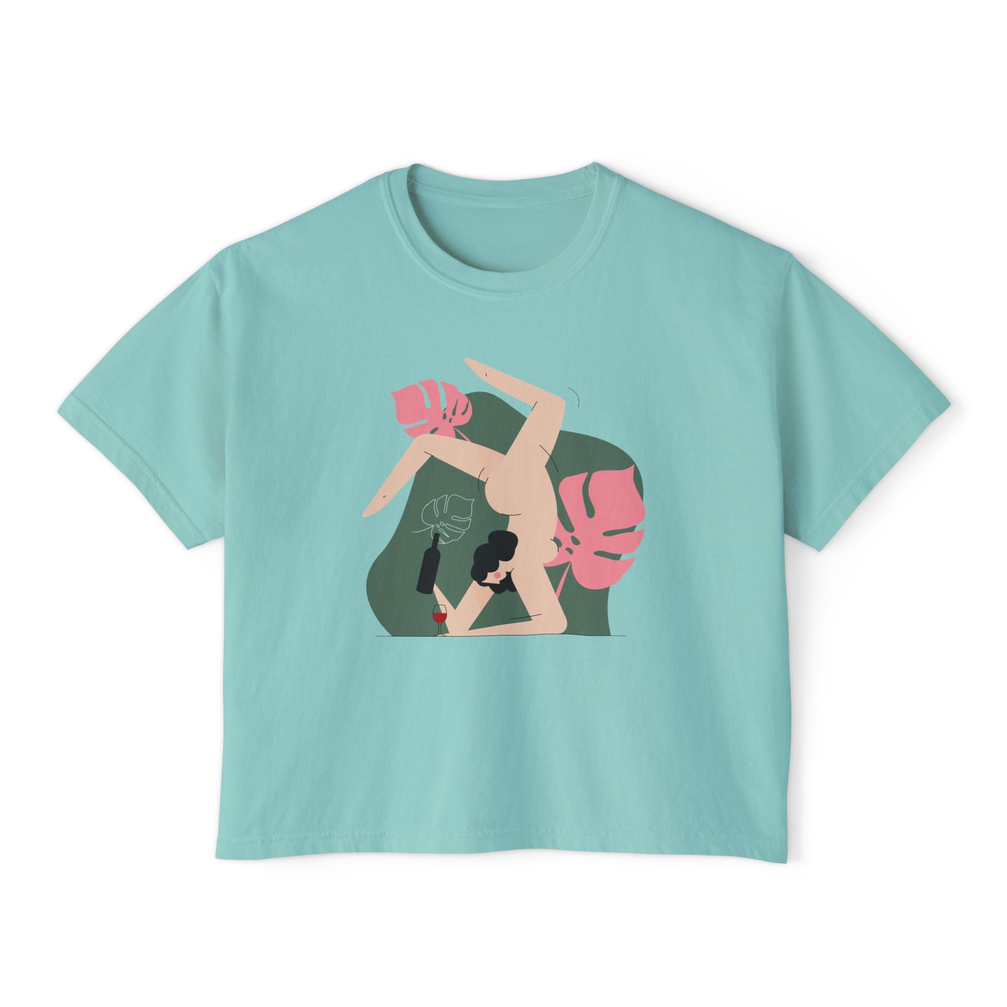 Express Yourself Women's Boxy Tee, Feminist T-Shirt, Artistic Graphic Top, Casual Summer Wear, Gift for Her