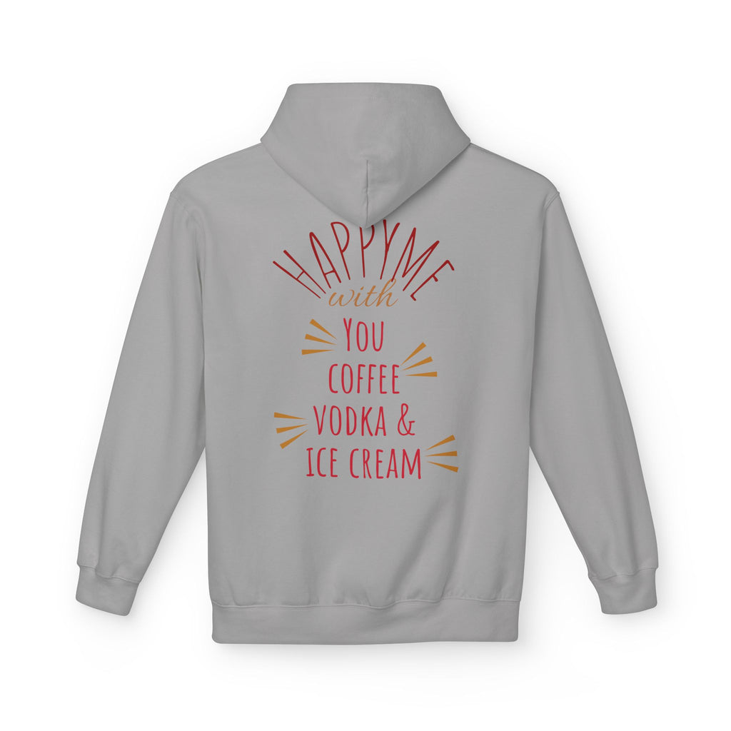 Mostly Cuddling Hoodie — "HappyMe"