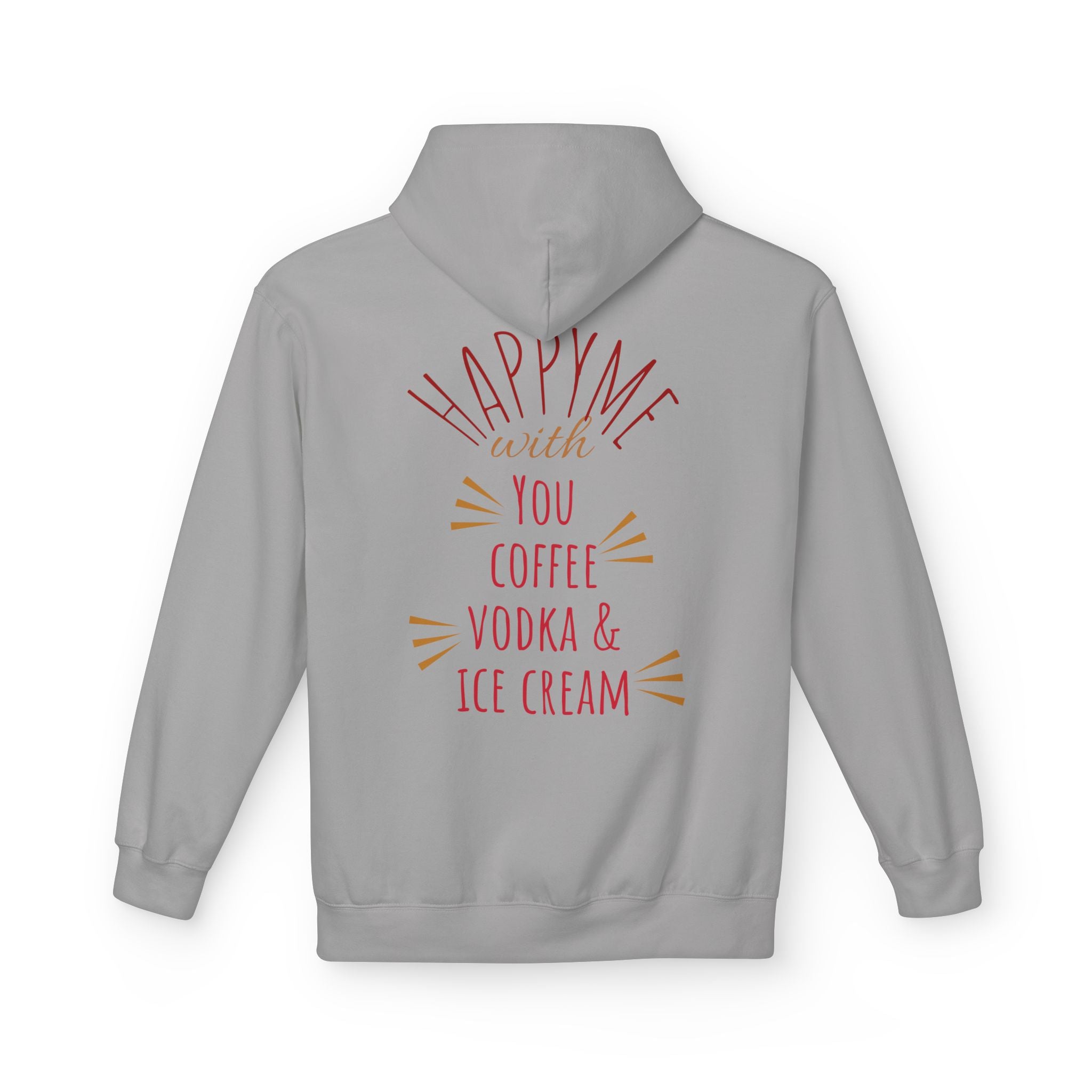 Mostly Cuddling Hoodie — "HappyMe"