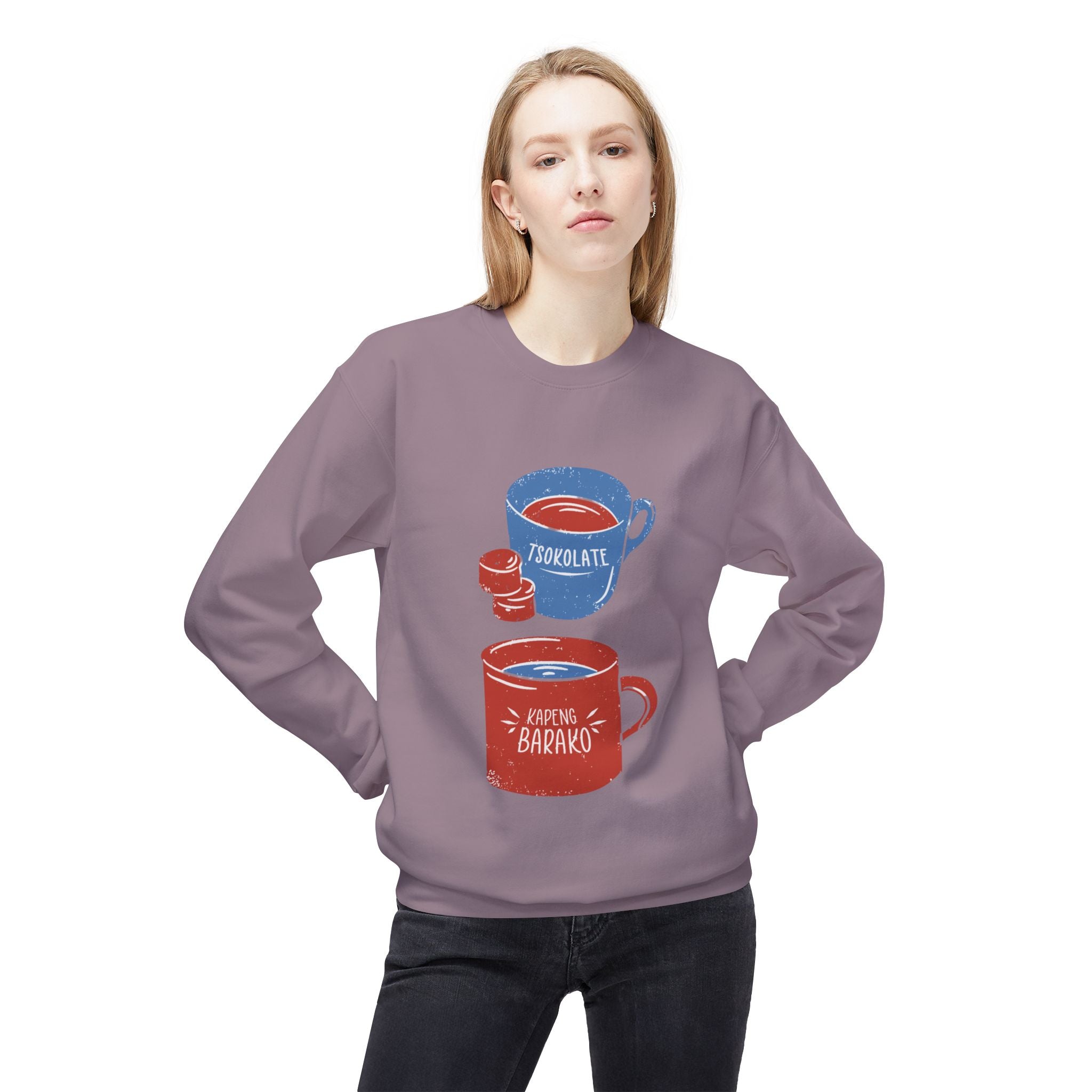 Cozy Hot Beverage Sweatshirt Unisex Crewneck