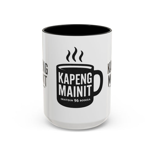 Accent Coffee Mug - Kapeng Mainit Design