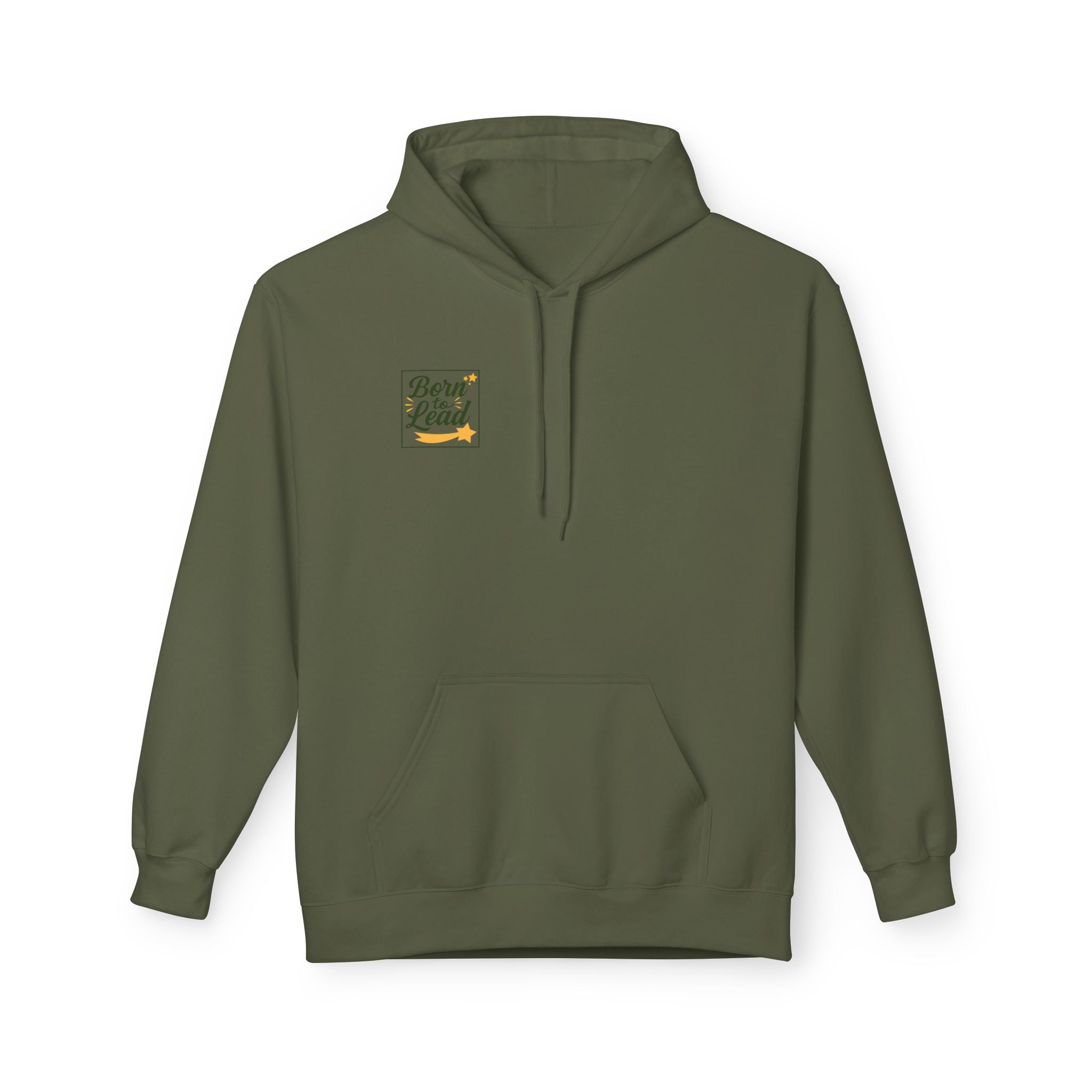 Born to Lead, Inspirational Fleece Hoodie for Leaders, Unisex Hoodie.