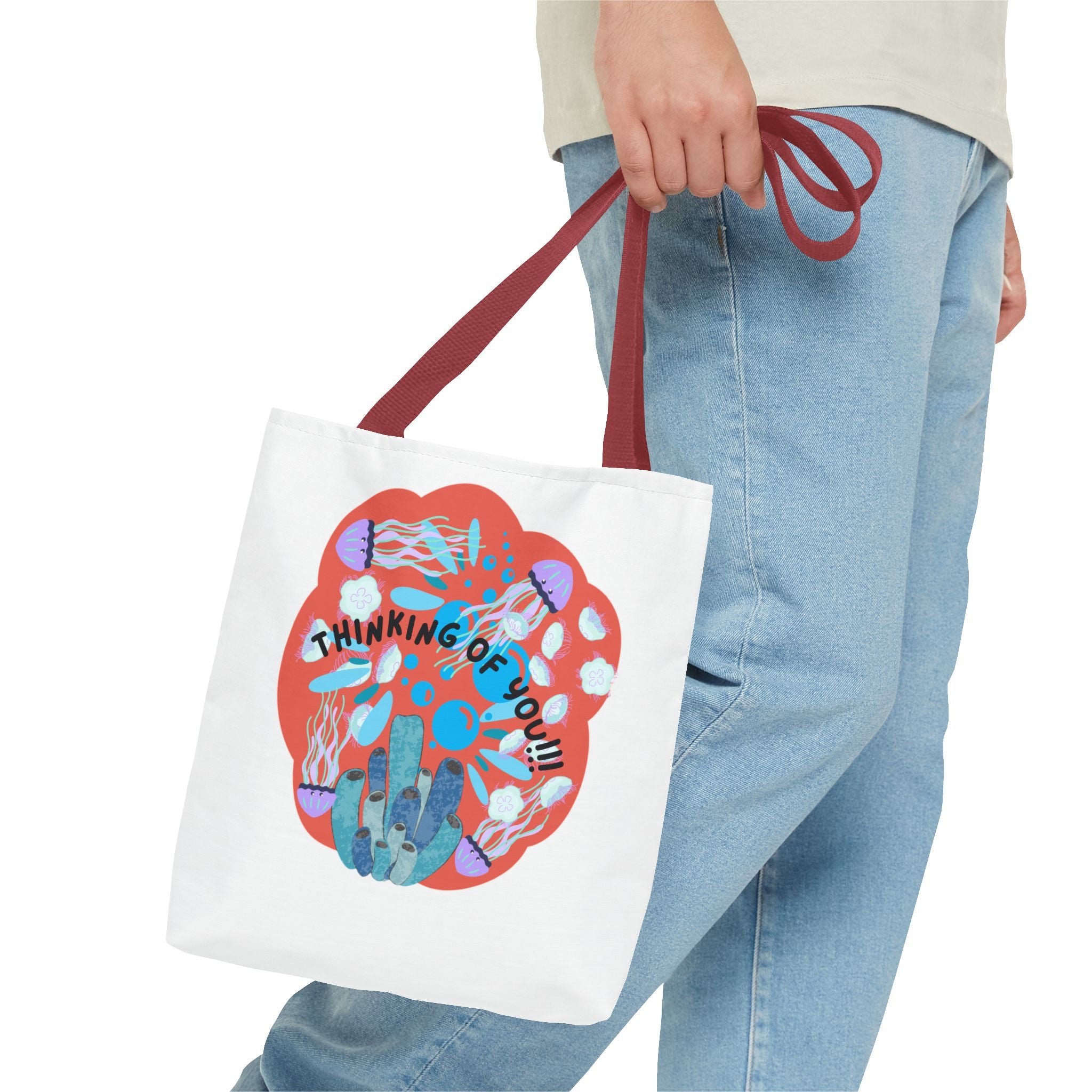 Thinking of You Tote Bag - Eco-Friendly Reusable Bag