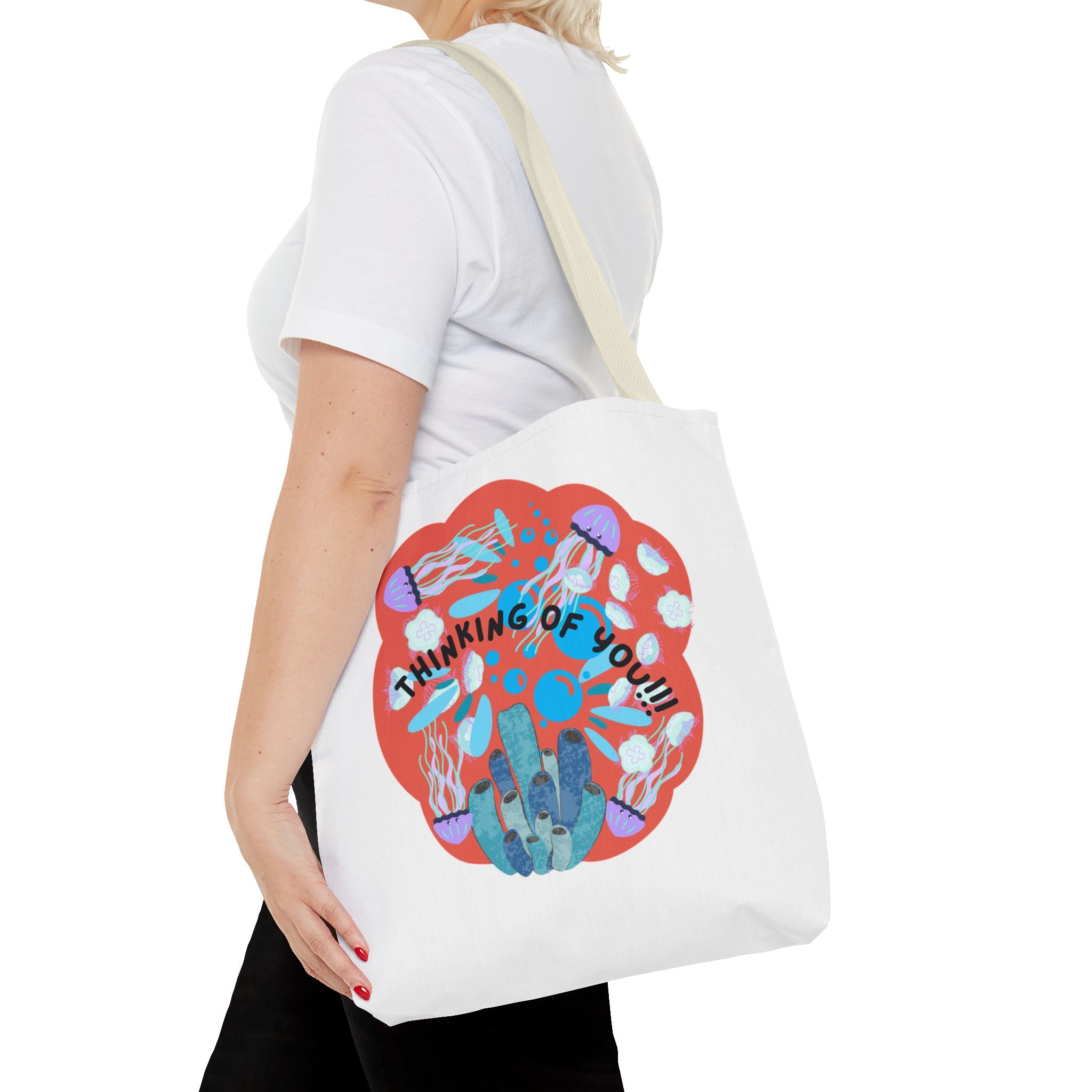 Thinking of You Tote Bag - Eco-Friendly Reusable Bag