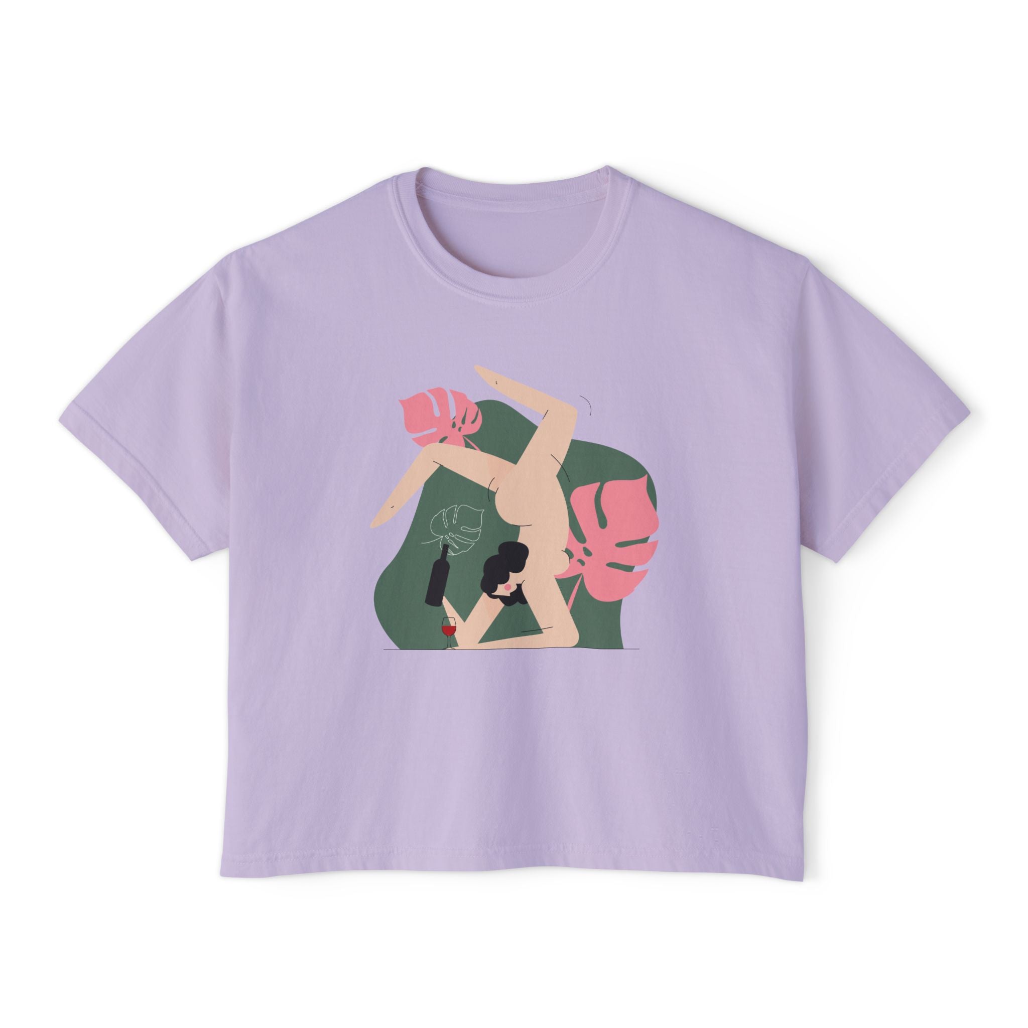 Express Yourself Women's Boxy Tee, Feminist T-Shirt, Artistic Graphic Top, Casual Summer Wear, Gift for Her