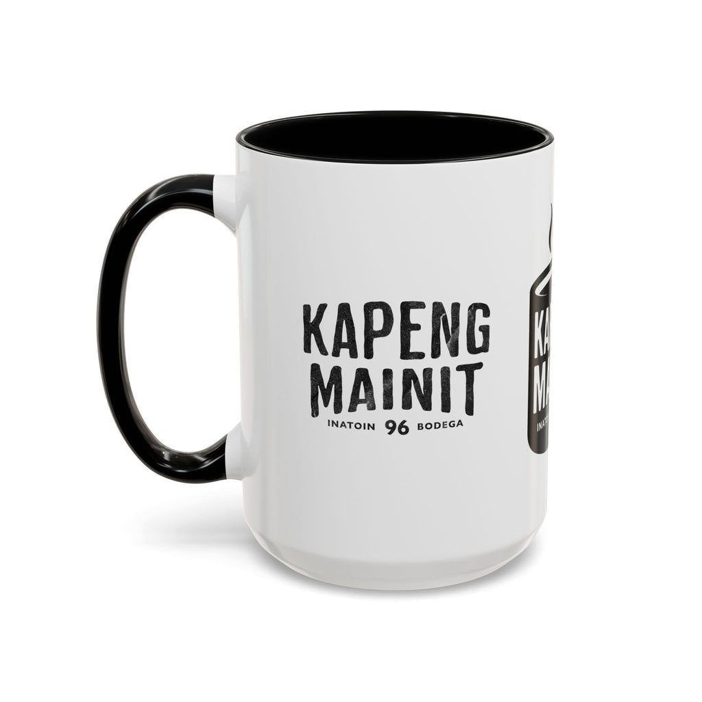 Accent Coffee Mug - Kapeng Mainit Design